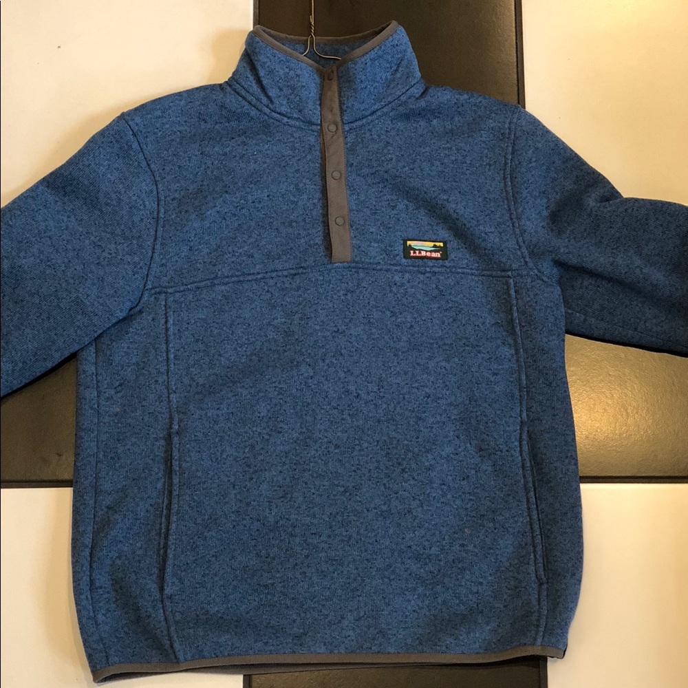 L.L. Bean Sweater Fleece Pullover